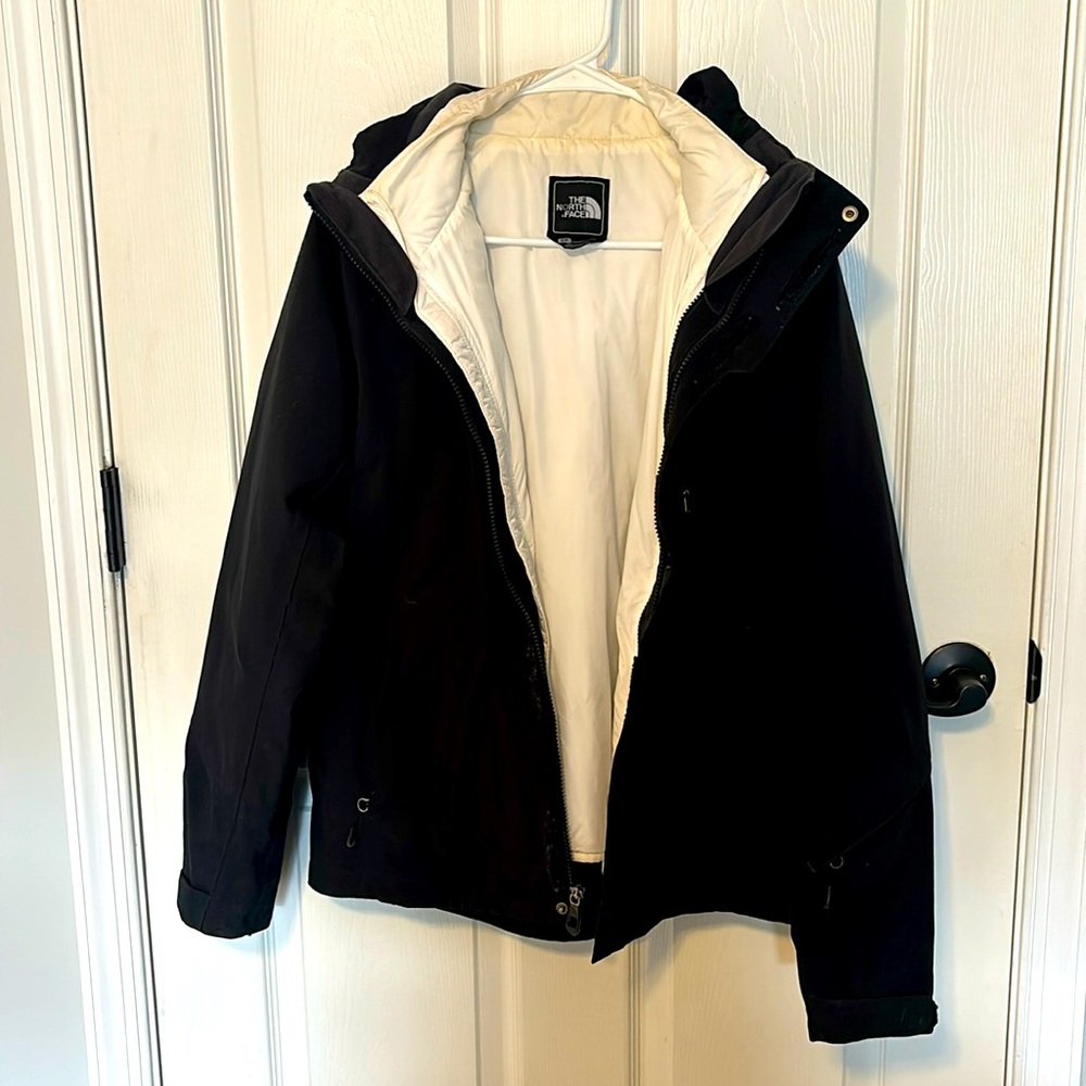 Women’s The North Face two piece snow jacket sz S